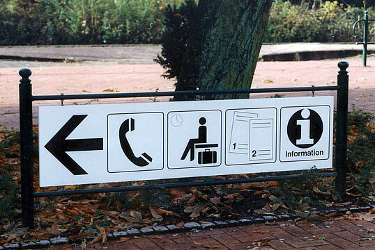 Verkehrsinfoständer