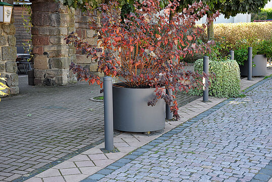 Planter Bari round
