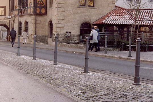 Cast bollard Frankfurt
