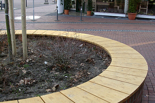 Wall top seating Bottrop