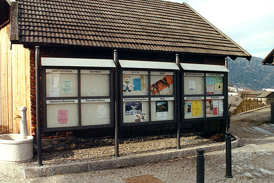 Vitrine d'affichage Münster