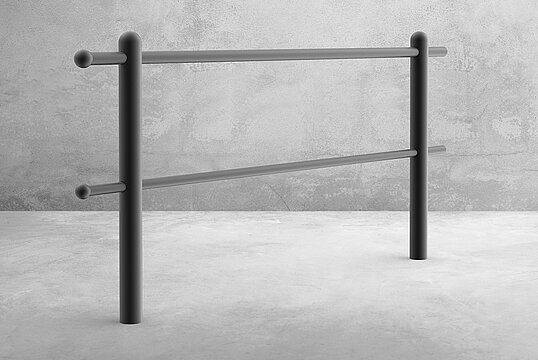 Knee rail Ulm