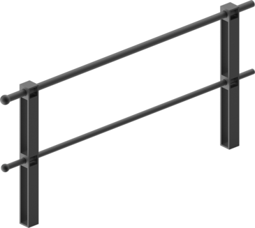 Knee rail Scape