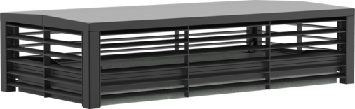 Capot de ventilation Airflow ouvert sur 4 côtés