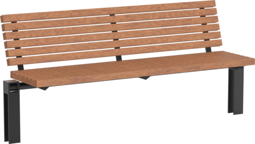 Seat Scape I with timber seat base