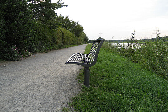 Banc Römö RE avec assise en acier