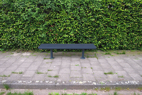 Banquette Aurich GB avec assise en acier