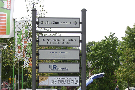 Signalisation d'objets