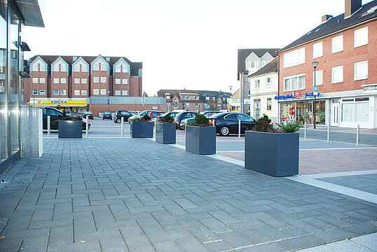 Planter Bari rectangular