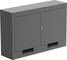 Power and water cabinet Quadro SC