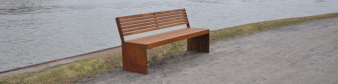 Products manufactured from Corten steel