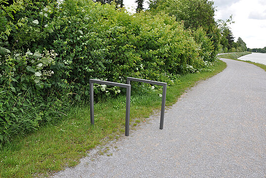 Bicycle parking hoop Quadro