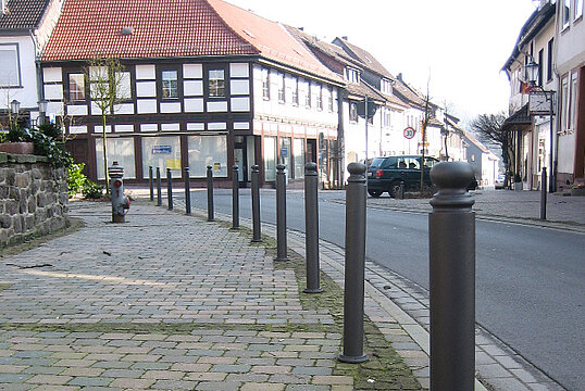 Steel bollard Münster