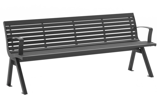Banc Fanö avec assise en acier
