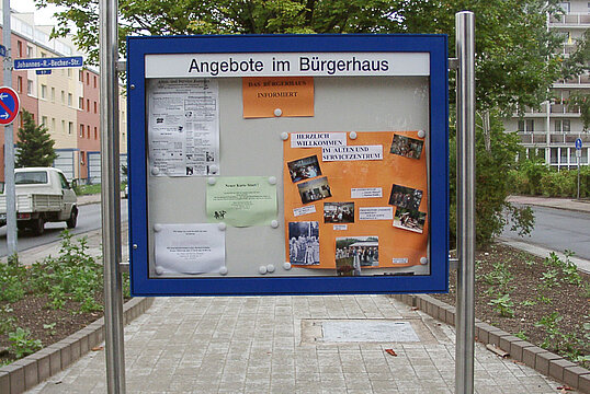 Vitrine d'affichage Novara (ST)