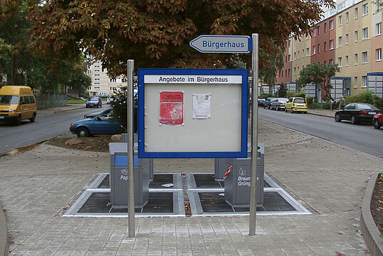 Vitrine d'affichage Novara (ST)