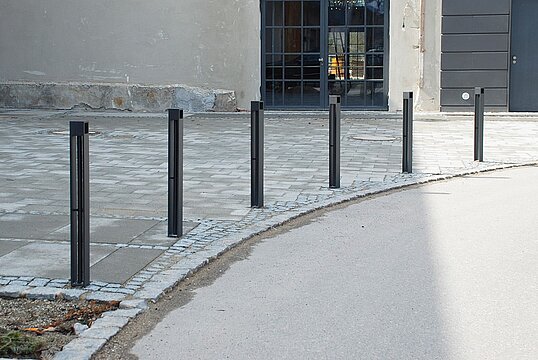 Steel bollard Scape