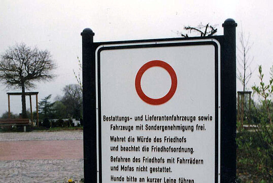Verkehrsinfoständer