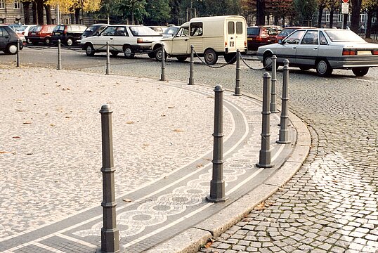 Cast bollard Weserbergland