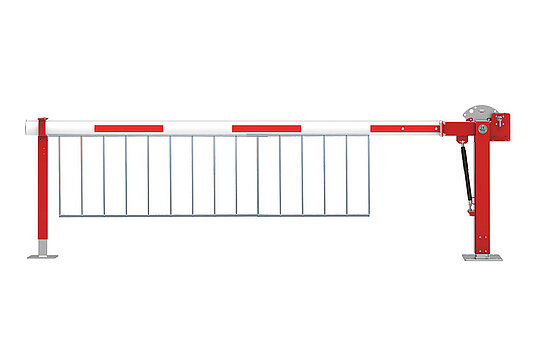 Barrier for dowelling (double stroke/fixed support)