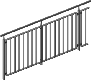 Füllstabgeländer Garde-corps à décor Seelze