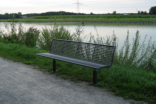 Banc Römö RE avec assise en acier