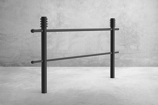 Knee rail Verdun