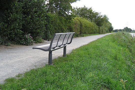 Banc Römö RE avec assise en acier