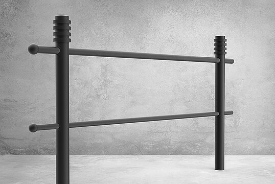 Knee rail Verdun
