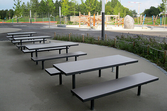 Seating group Lübeck HPL