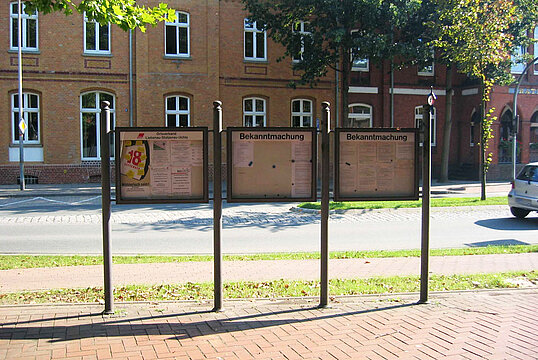 Vitrine d'affichage Münster