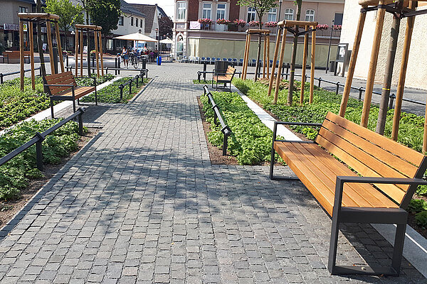 Rahden, Place de l'église