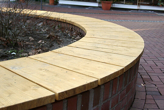 Wall top seating Bottrop