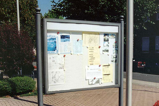 Vitrine d'affichage Münster
