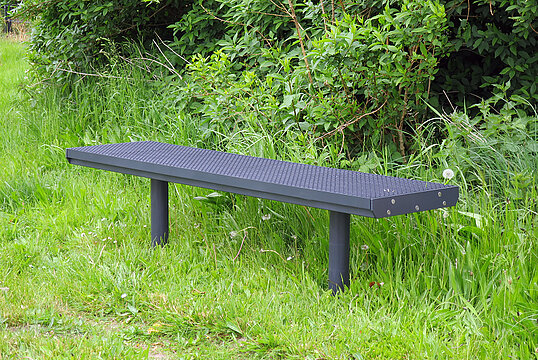 Banquette Aurich GB avec assise en acier