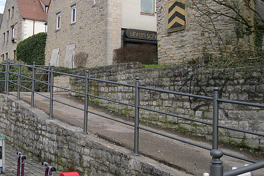Knee rail Münster