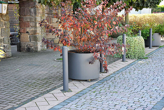 Planter Bari round