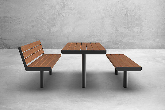 Table Aurich bois