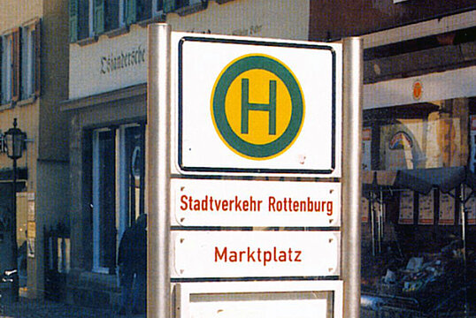 Verkehrsinfoständer