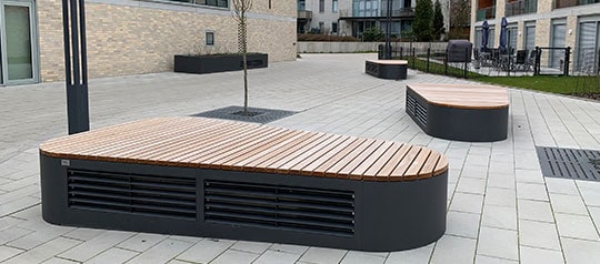 Lüftungshauben für Tiefgaragen