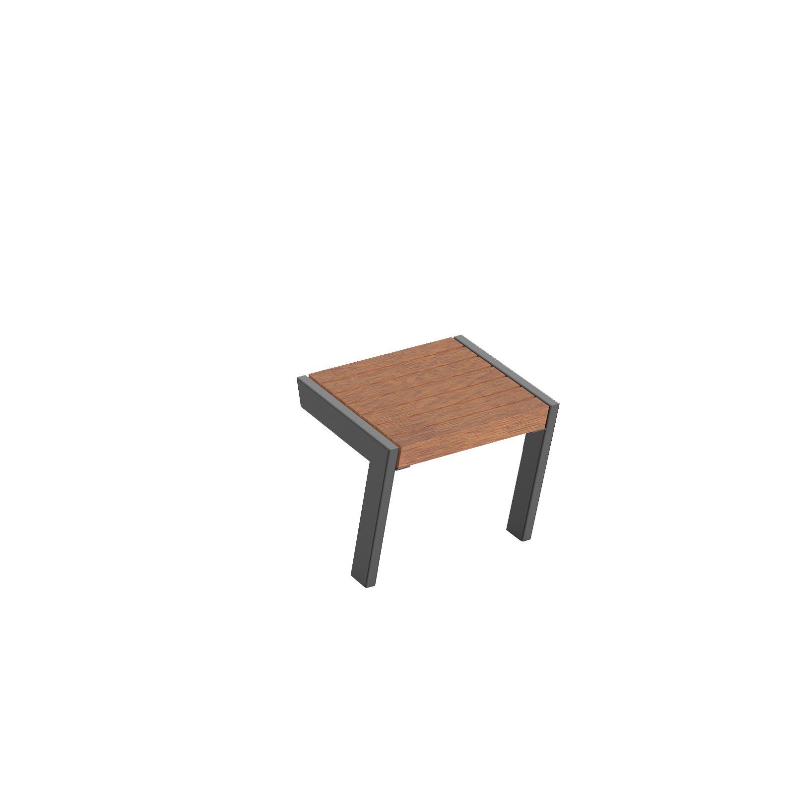  Hocker Henne mit Holzauflage