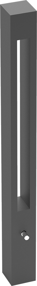  Steel bollard Cubo
