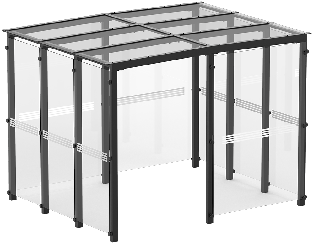  Raucherunterstand Lida SL
